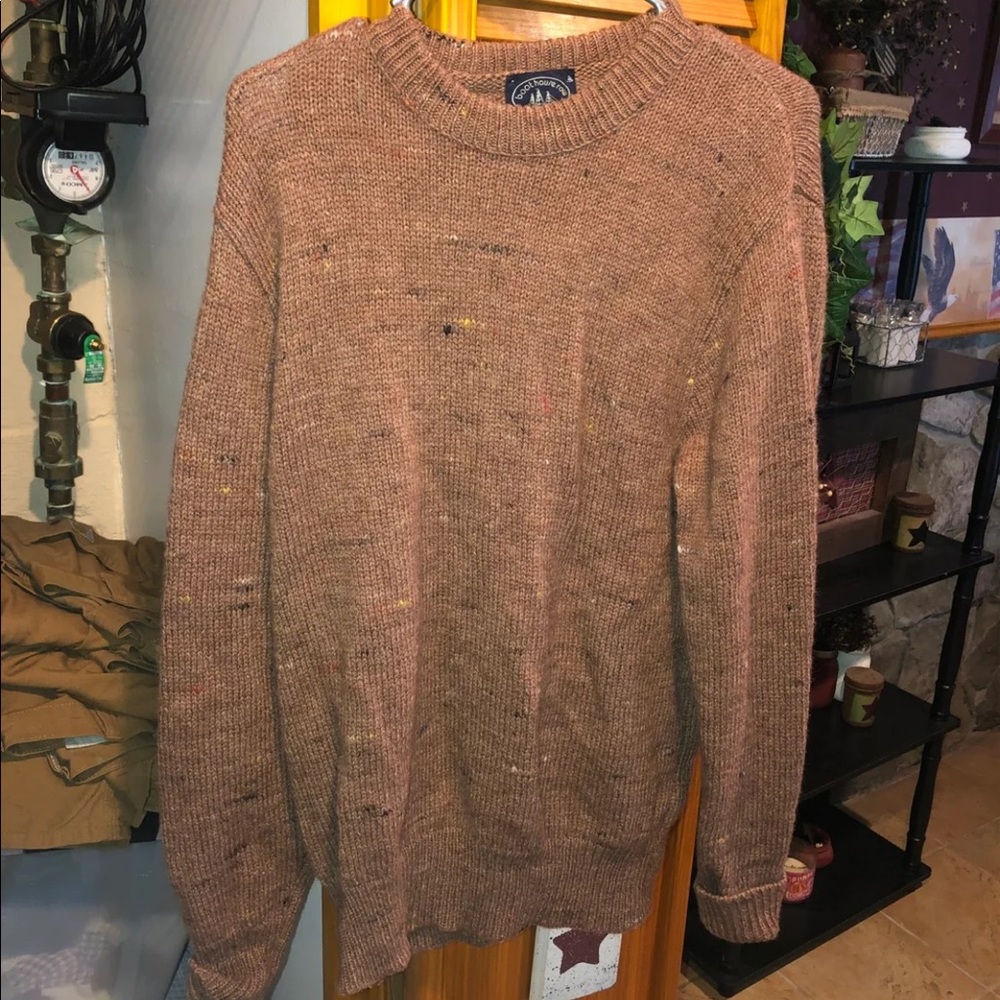 Vintage boat house row sweater